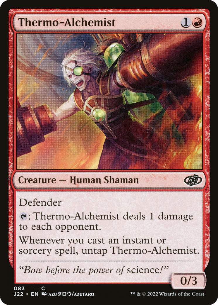 Thermo-Alchemist (J22-083) - Jumpstart 2022 - Premium MTG Single from Wizards of the Coast - Just $0.08! Shop now at Game Crave Tournament Store