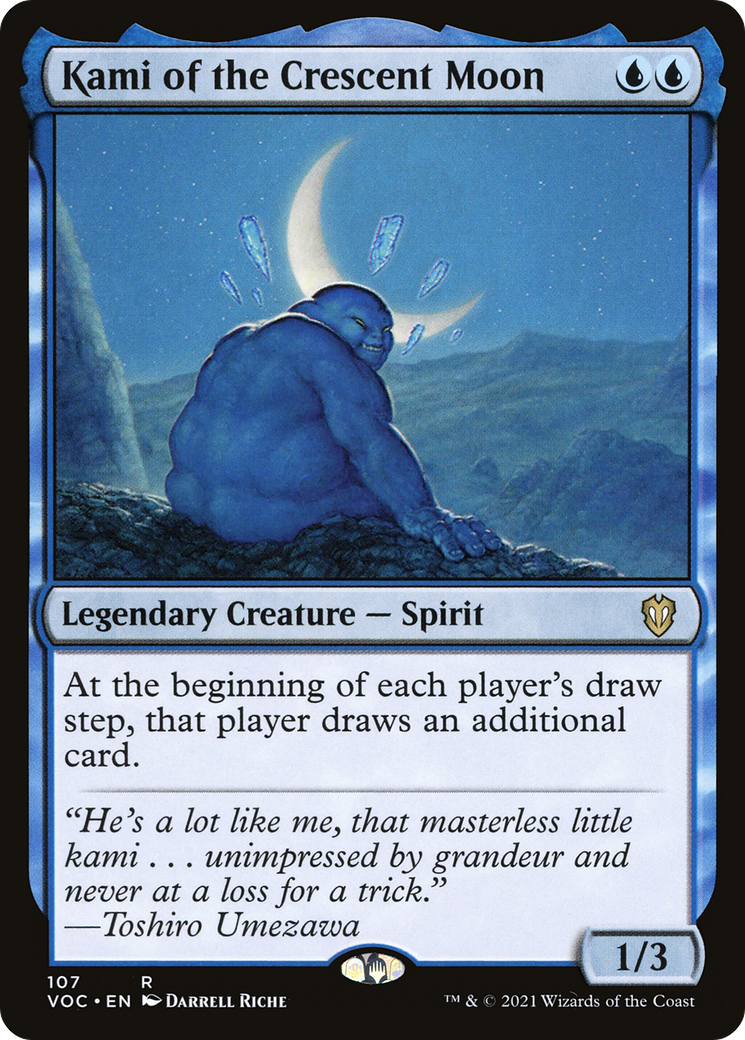 Kami of the Crescent Moon (VOC-107) - Crimson Vow Commander - Premium MTG Single from Wizards of the Coast - Just $5.53! Shop now at Game Crave Tournament Store