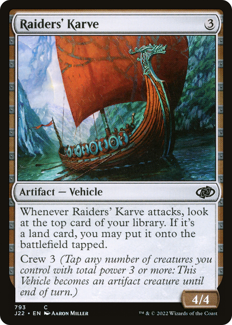 Raiders' Karve (J22-793) - Jumpstart 2022 - Premium MTG Single from Wizards of the Coast - Just $0.08! Shop now at Game Crave Tournament Store