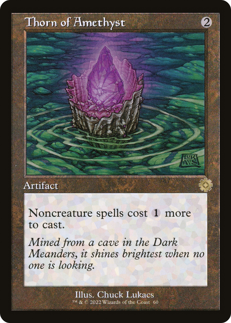 Thorn of Amethyst (BRR-060) - The Brothers' War Retro Artifacts - Premium MTG Single from Wizards of the Coast - Just $0.08! Shop now at Game Crave Tournament Store