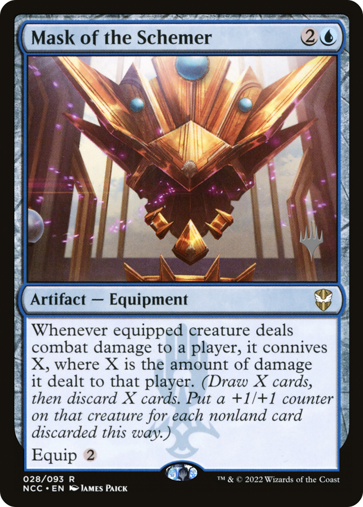 Mask of the Schemer (PNCC-28P) - New Capenna Commander Promos Foil - Premium MTG Single from Wizards of the Coast - Just $1.08! Shop now at Game Crave Tournament Store