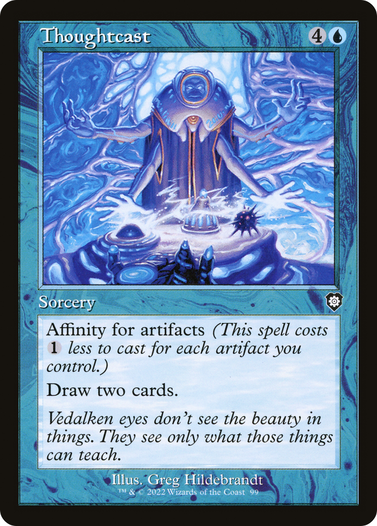 Thoughtcast (BRC-099) - The Brothers' War Commander - Premium MTG Single from Wizards of the Coast - Just $0.60! Shop now at Game Crave Tournament Store