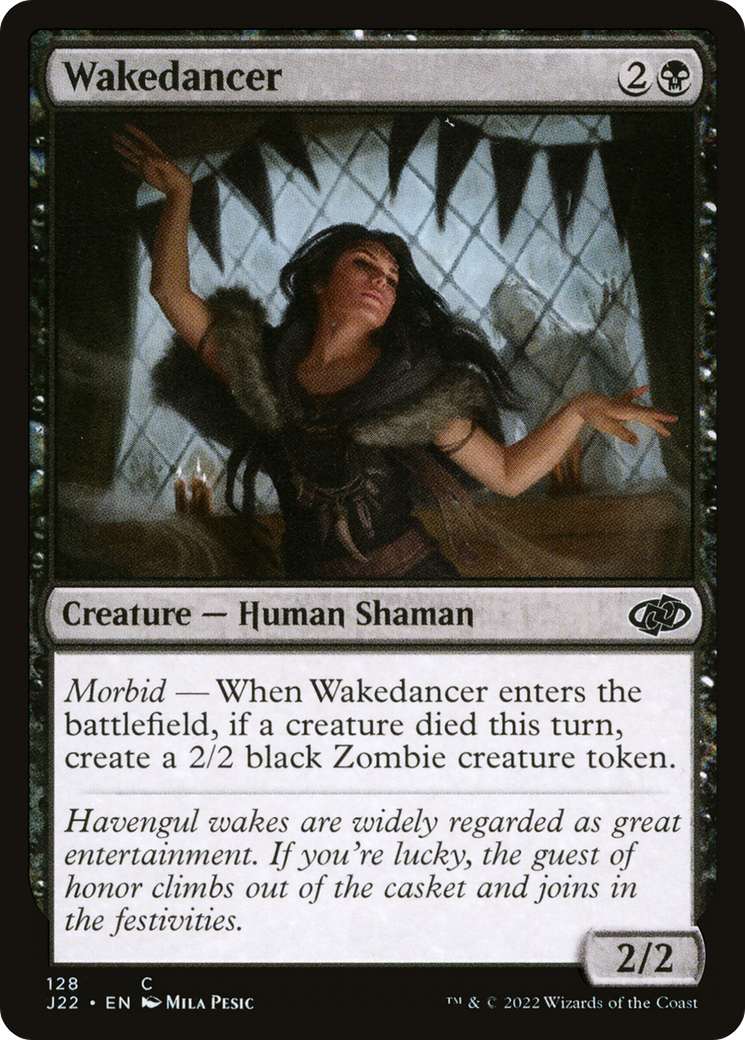 Wakedancer (J22-128) - Jumpstart 2022 - Premium MTG Single from Wizards of the Coast - Just $0.08! Shop now at Game Crave Tournament Store