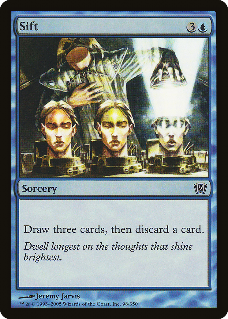 Sift (9ED-98★) - Ninth Edition Foil - Premium MTG Single from Wizards of the Coast - Just $0.12! Shop now at Game Crave Tournament Store