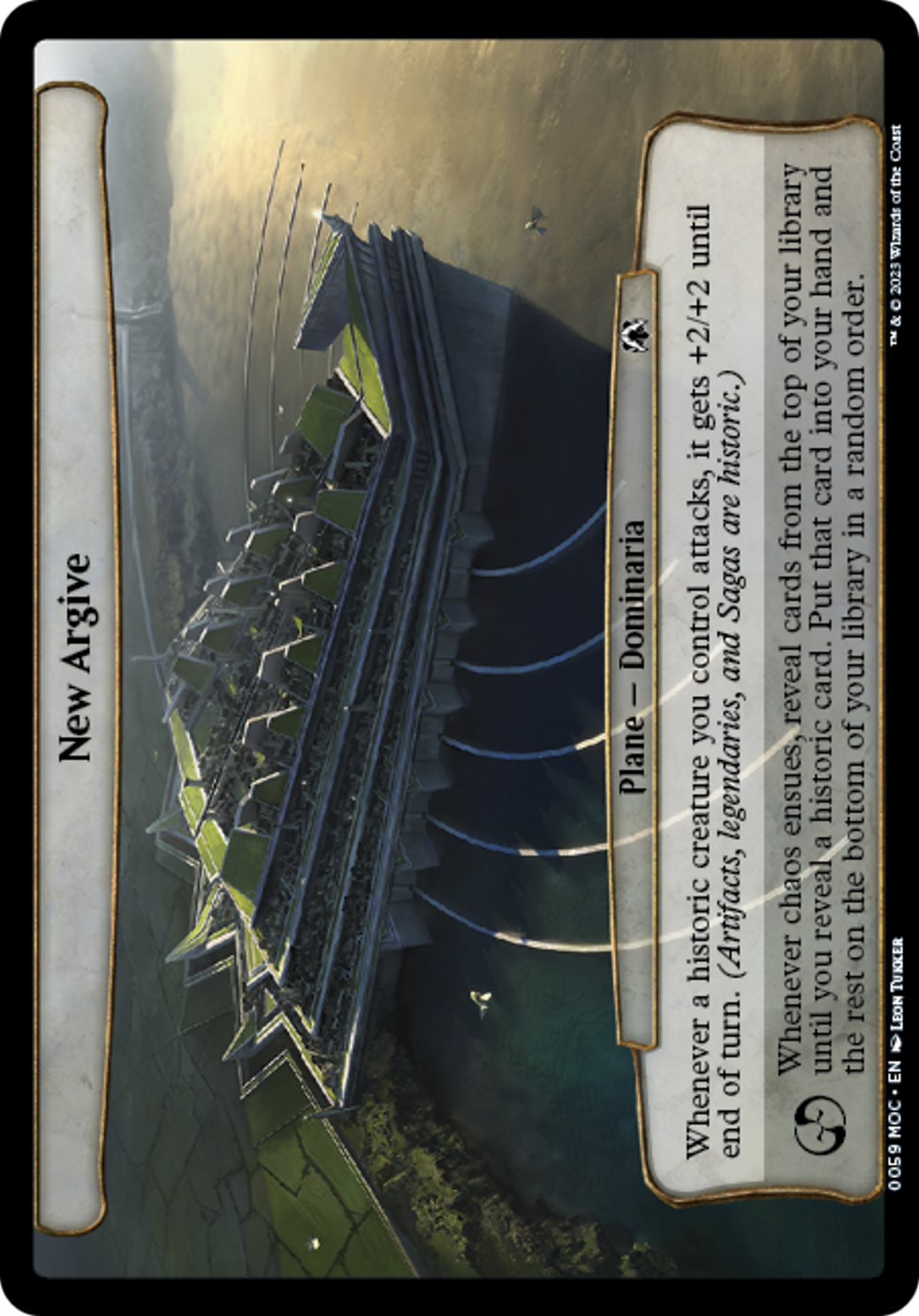 New Argive (MOC-059) - March of the Machine Commander - Premium MTG Single from Wizards of the Coast - Just $0.21! Shop now at Game Crave Tournament Store