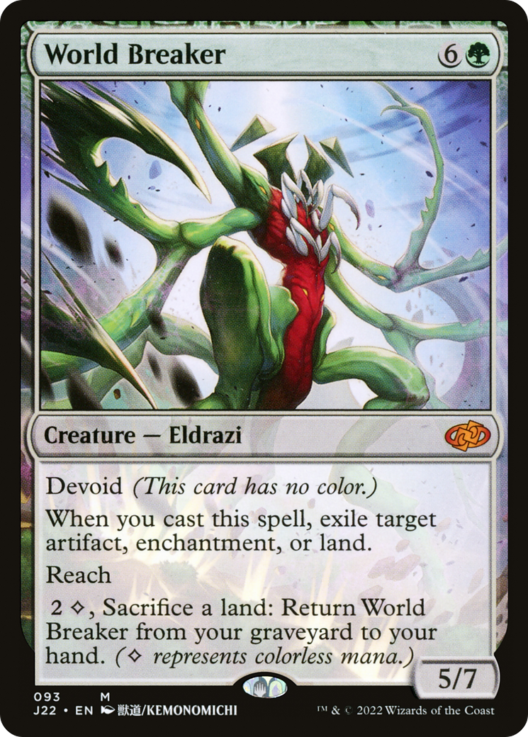 World Breaker (J22-093) - Jumpstart 2022 - Premium MTG Single from Wizards of the Coast - Just $0.81! Shop now at Game Crave Tournament Store