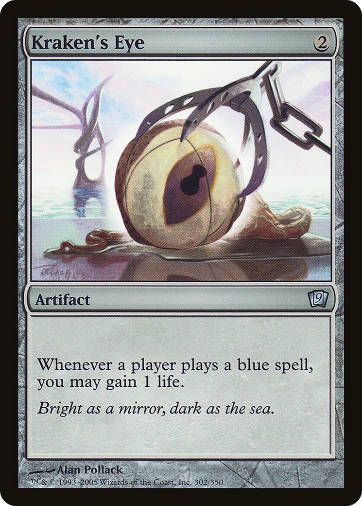 Kraken's Eye (9ED-302★) - Ninth Edition Foil - Premium MTG Single from Wizards of the Coast - Just $0.39! Shop now at Game Crave Tournament Store