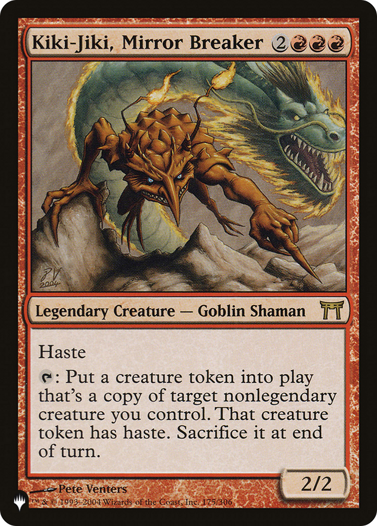 Kiki-Jiki, Mirror Breaker (PLIST-684) - The List - Premium MTG Single from Wizards of the Coast - Just $7.76! Shop now at Game Crave Tournament Store