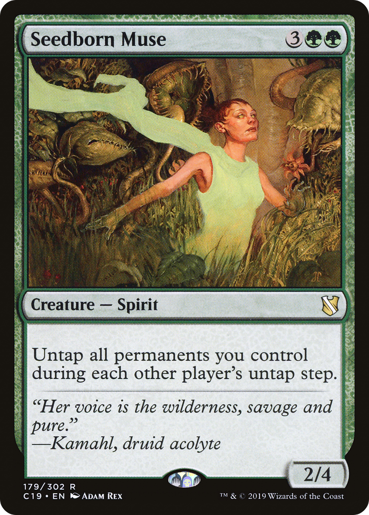 Seedborn Muse (C19-179) - Commander 2019 - Premium MTG Single from Wizards of the Coast - Just $2.11! Shop now at Game Crave Tournament Store