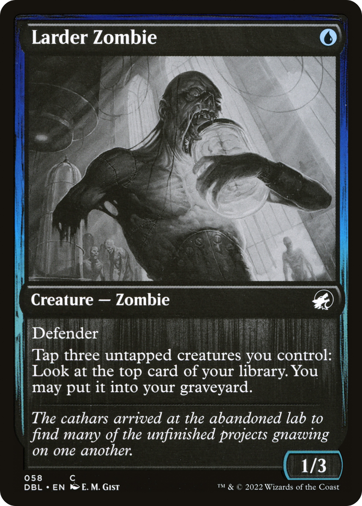 Larder Zombie (DBL-058) - Innistrad: Double Feature - Premium MTG Single from Wizards of the Coast - Just $0.08! Shop now at Game Crave Tournament Store