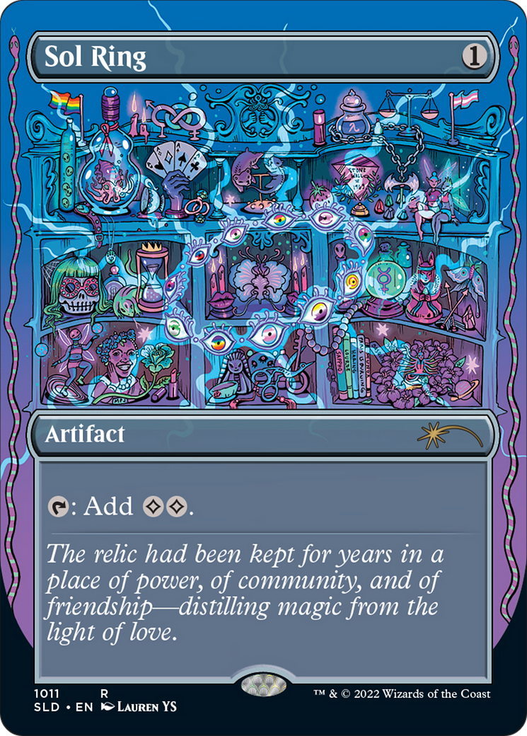 Sol Ring (SLD-1011) - Secret Lair Drop (Borderless) Foil - Premium MTG Single from Wizards of the Coast - Just $5.05! Shop now at Game Crave Tournament Store