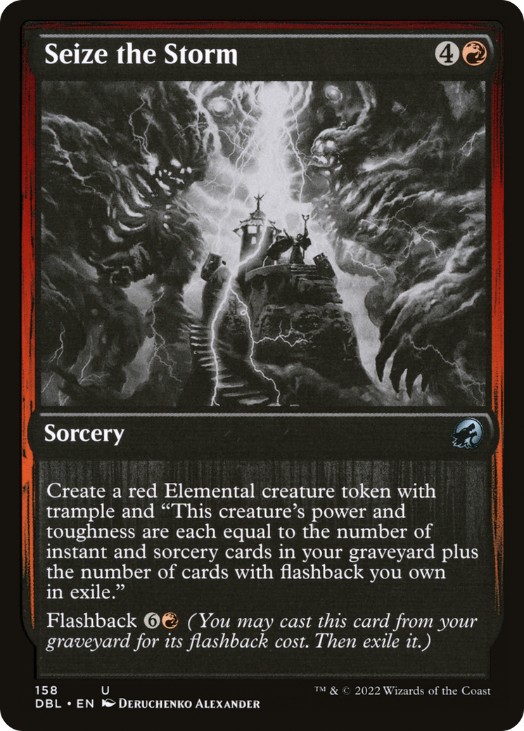 Seize the Storm (DBL-158) - Innistrad: Double Feature - Premium MTG Single from Wizards of the Coast - Just $0.08! Shop now at Game Crave Tournament Store