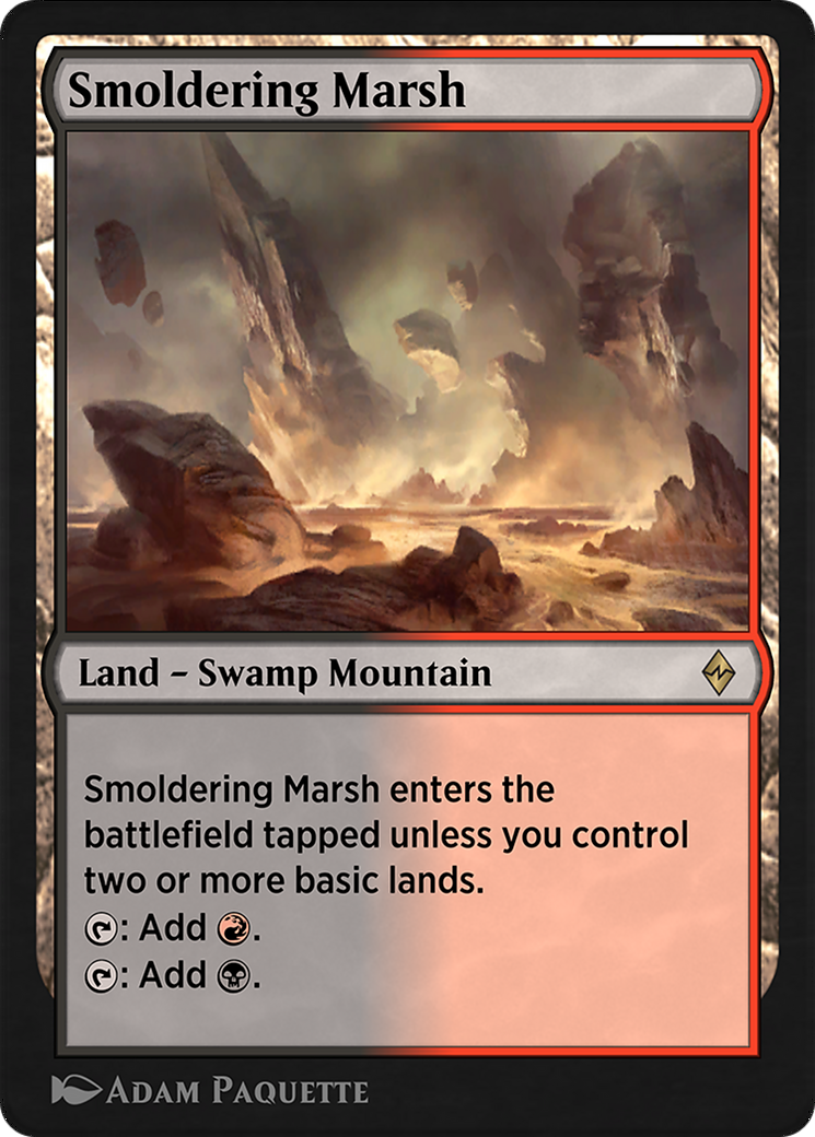 Smoldering Marsh (EA3-022) - Explorer Anthology 3 - Premium MTG Single from Wizards of the Coast - Just $0! Shop now at Game Crave Tournament Store