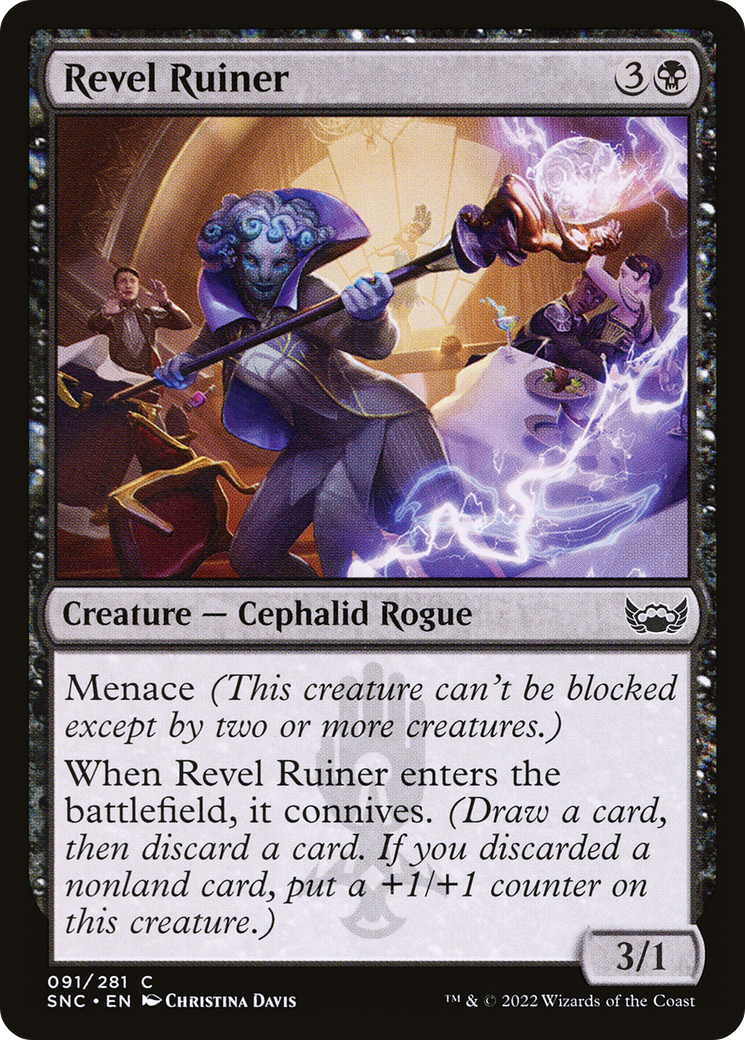 Revel Ruiner (SNC-091) - Streets of New Capenna Foil - Premium MTG Single from Wizards of the Coast - Just $0.08! Shop now at Game Crave Tournament Store