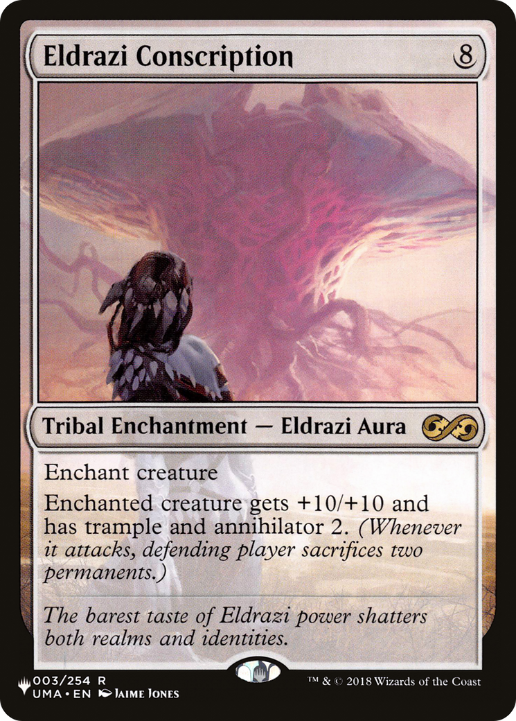 Eldrazi Conscription (PLIST-1240) - The List - Premium MTG Single from Wizards of the Coast - Just $0.84! Shop now at Game Crave Tournament Store