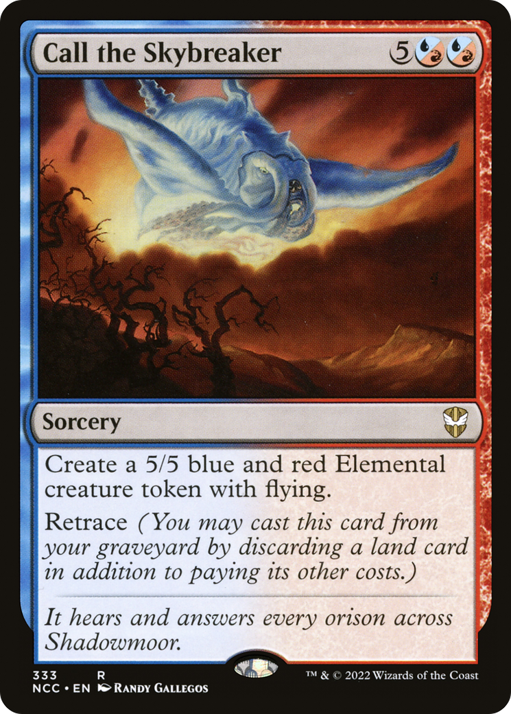 Call the Skybreaker (NCC-333) - New Capenna Commander - Premium MTG Single from Wizards of the Coast - Just $0.08! Shop now at Game Crave Tournament Store