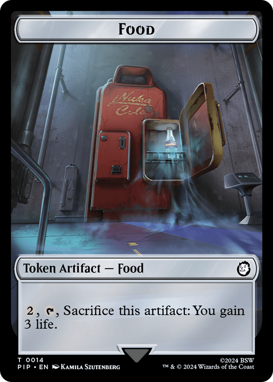 Food (TPIP-014) - Fallout Tokens - Premium MTG Single from Wizards of the Coast - Just $0! Shop now at Game Crave Tournament Store