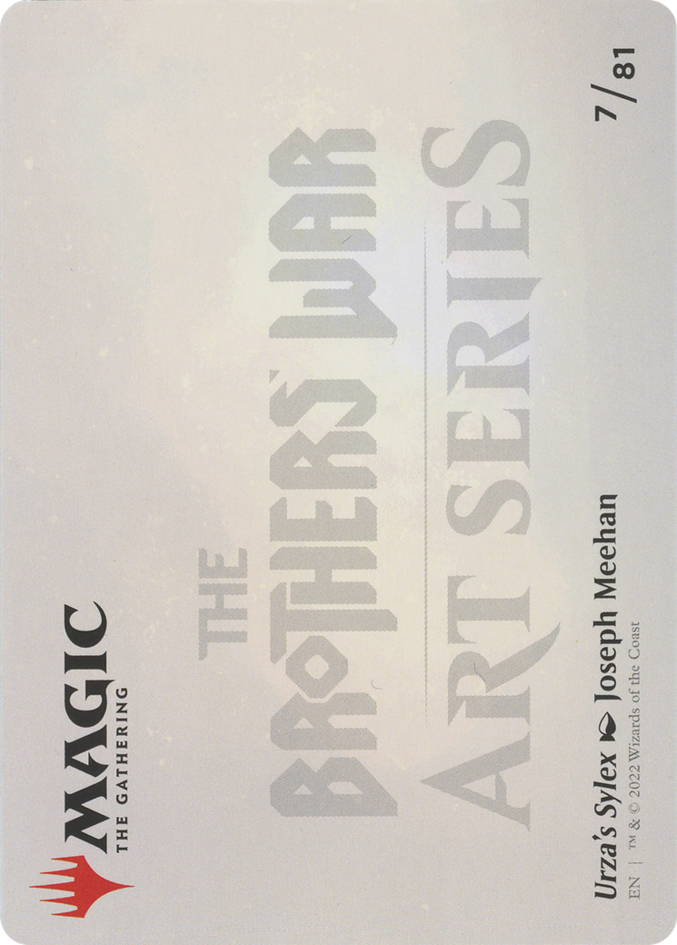 Urza's Sylex // Urza's Sylex (ABRO-007) - The Brothers' War Art Series (Borderless) - Premium MTG Single from Wizards of the Coast - Just $0! Shop now at Game Crave Tournament Store