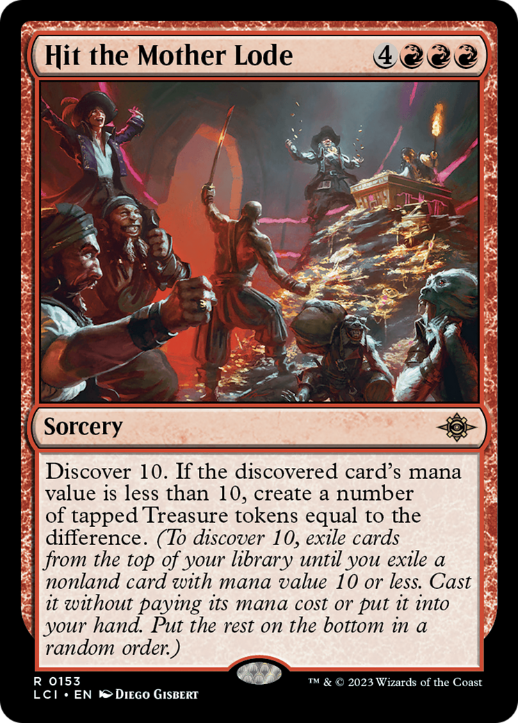 Hit the Mother Lode (LCI-153) - The Lost Caverns of Ixalan - Premium MTG Single from Wizards of the Coast - Just $0.08! Shop now at Game Crave Tournament Store
