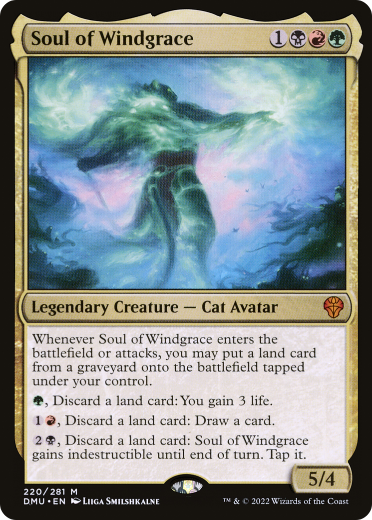 Soul of Windgrace (DMU-220) - Dominaria United - Premium MTG Single from Wizards of the Coast - Just $0.11! Shop now at Game Crave Tournament Store