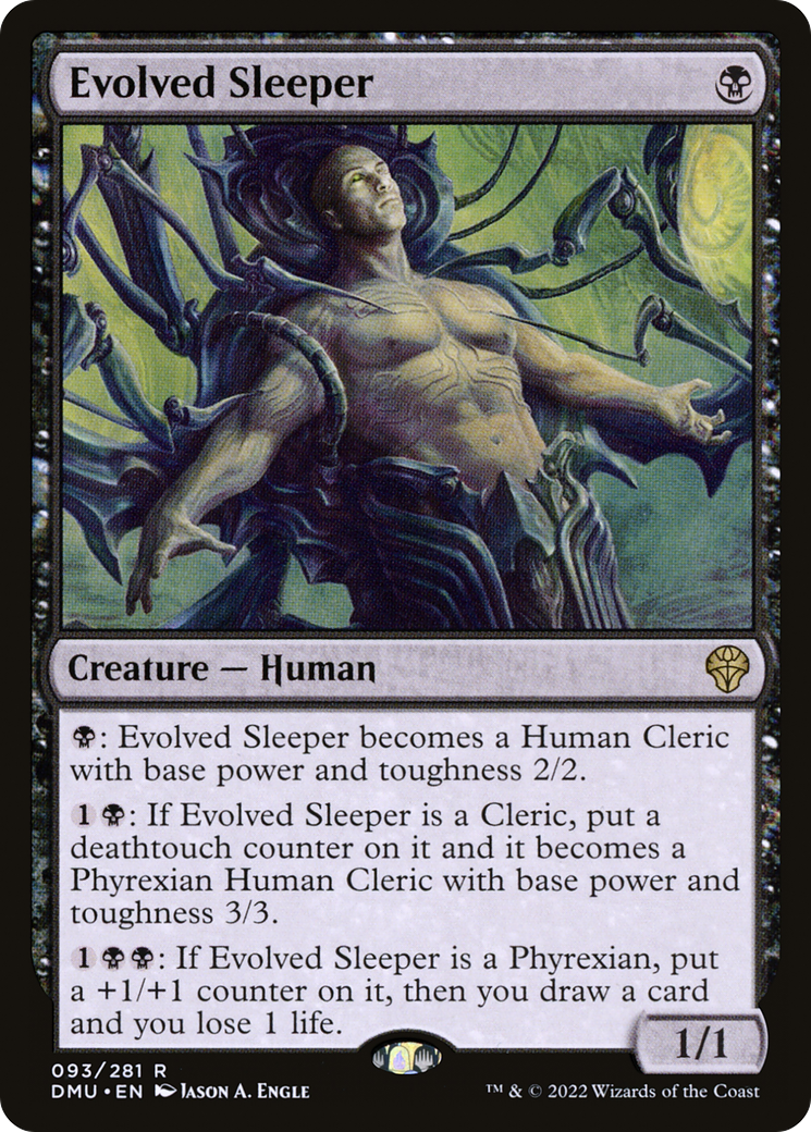 Evolved Sleeper (DMU-093) - Dominaria United Foil - Premium MTG Single from Wizards of the Coast - Just $0.08! Shop now at Game Crave Tournament Store