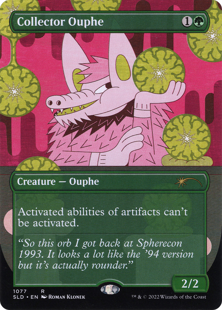 Collector Ouphe (SLD-1077) - Secret Lair Drop (Borderless) - Premium MTG Single from Wizards of the Coast - Just $3.26! Shop now at Game Crave Tournament Store