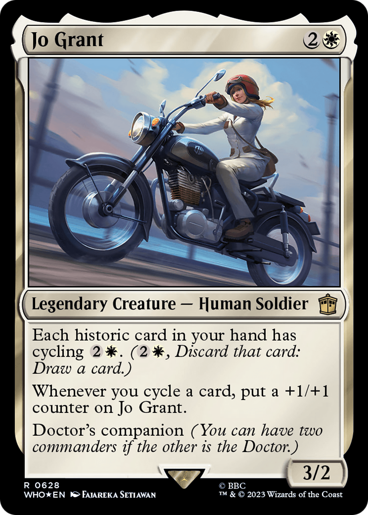 Jo Grant (WHO-628) - Doctor Who Foil - Premium MTG Single from Wizards of the Coast - Just $0.10! Shop now at Game Crave Tournament Store
