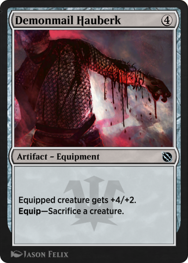 Demonmail Hauberk (SIS-071) - Shadows of the Past - Premium MTG Single from Wizards of the Coast - Just $0! Shop now at Game Crave Tournament Store
