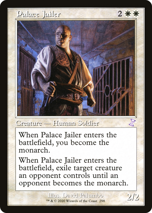 Palace Jailer (TSR-298) - Time Spiral Remastered - Premium MTG Single from Wizards of the Coast - Just $0.10! Shop now at Game Crave Tournament Store
