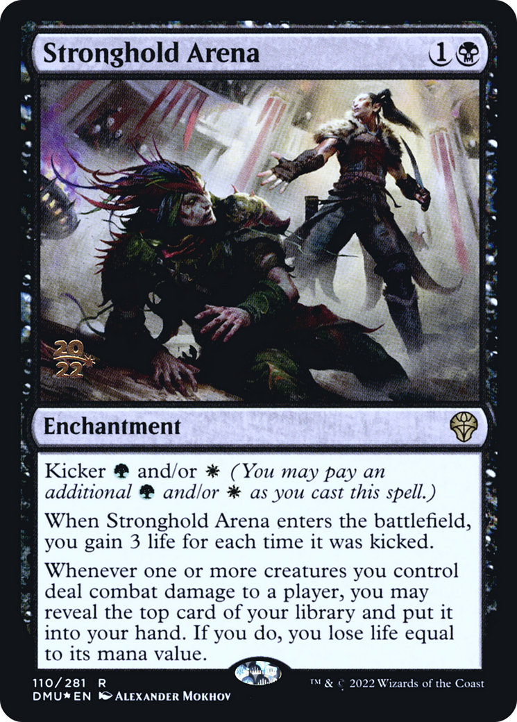 Stronghold Arena (PDMU-110S) - Dominaria United Promos Foil - Premium MTG Single from Wizards of the Coast - Just $0.08! Shop now at Game Crave Tournament Store