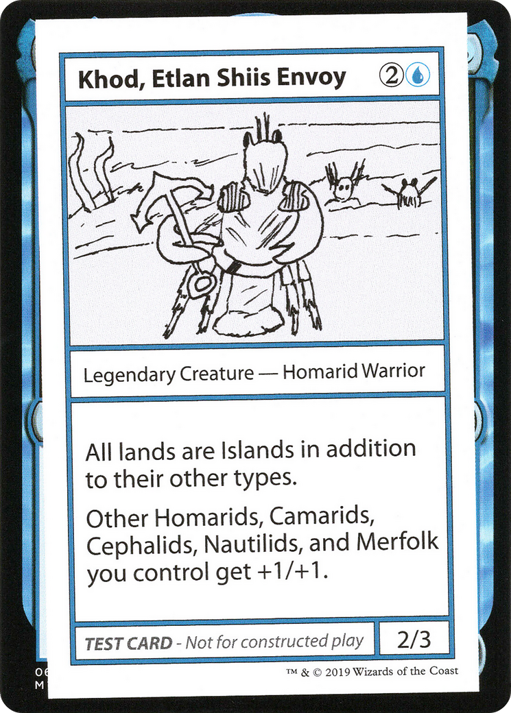 Khod, Etlan Shiis Envoy (CMB2-024) - Mystery Booster Playtest Cards 2021 - Premium MTG Single from Wizards of the Coast - Just $0.08! Shop now at Game Crave Tournament Store
