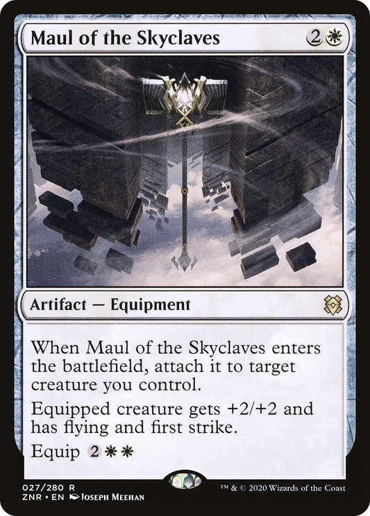 Maul of the Skyclaves (ZNR-027) - Zendikar Rising - Premium MTG Single from Wizards of the Coast - Just $0.08! Shop now at Game Crave Tournament Store