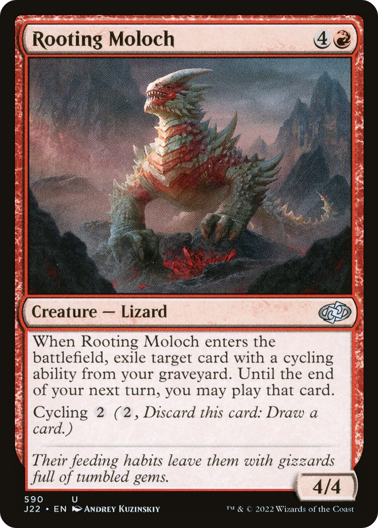 Rooting Moloch (J22-590) - Jumpstart 2022 - Premium MTG Single from Wizards of the Coast - Just $0.25! Shop now at Game Crave Tournament Store