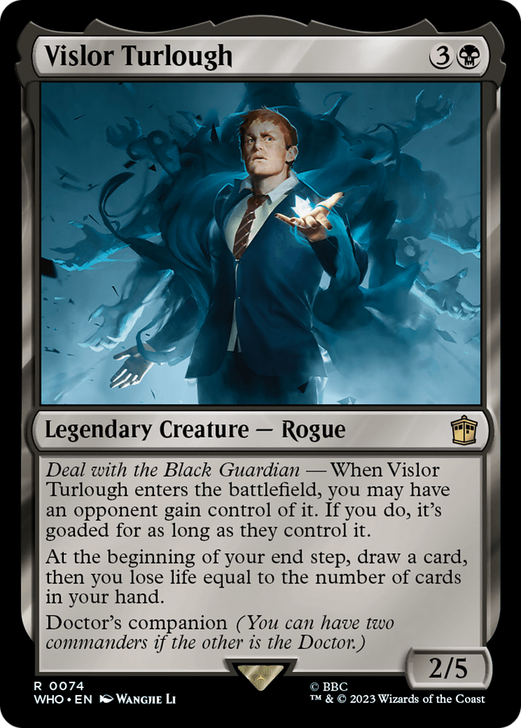 Vislor Turlough (WHO-074) - Doctor Who - Premium MTG Single from Wizards of the Coast - Just $0.08! Shop now at Game Crave Tournament Store