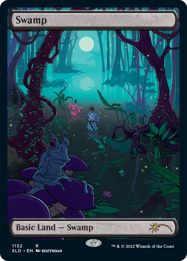 Swamp (SLD-1132) - Secret Lair Drop - Premium MTG Single from Wizards of the Coast - Just $6.53! Shop now at Game Crave Tournament Store
