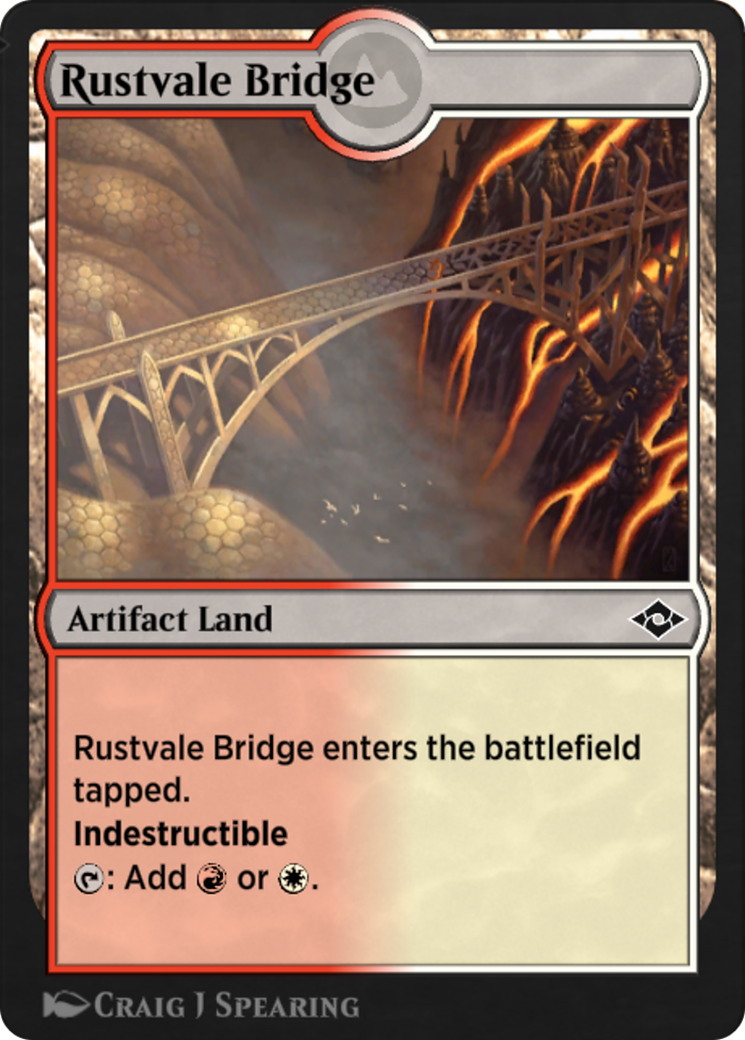 Rustvale Bridge (HA6-016) - Historic Anthology 6 - Premium MTG Single from Wizards of the Coast - Just $0! Shop now at Game Crave Tournament Store