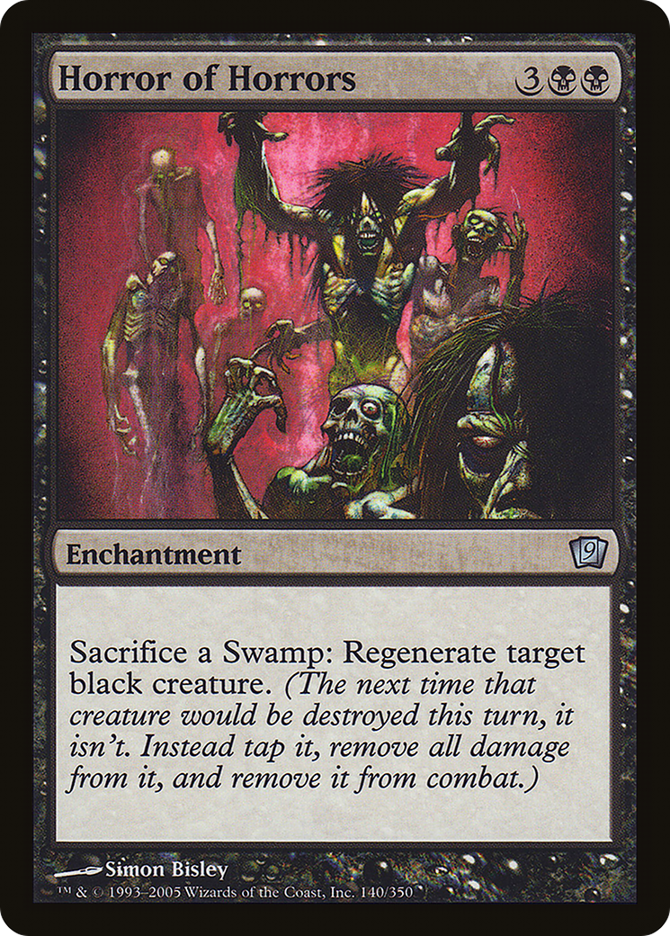 Horror of Horrors (9ED-140★) - Ninth Edition Foil - Premium MTG Single from Wizards of the Coast - Just $0.68! Shop now at Game Crave Tournament Store