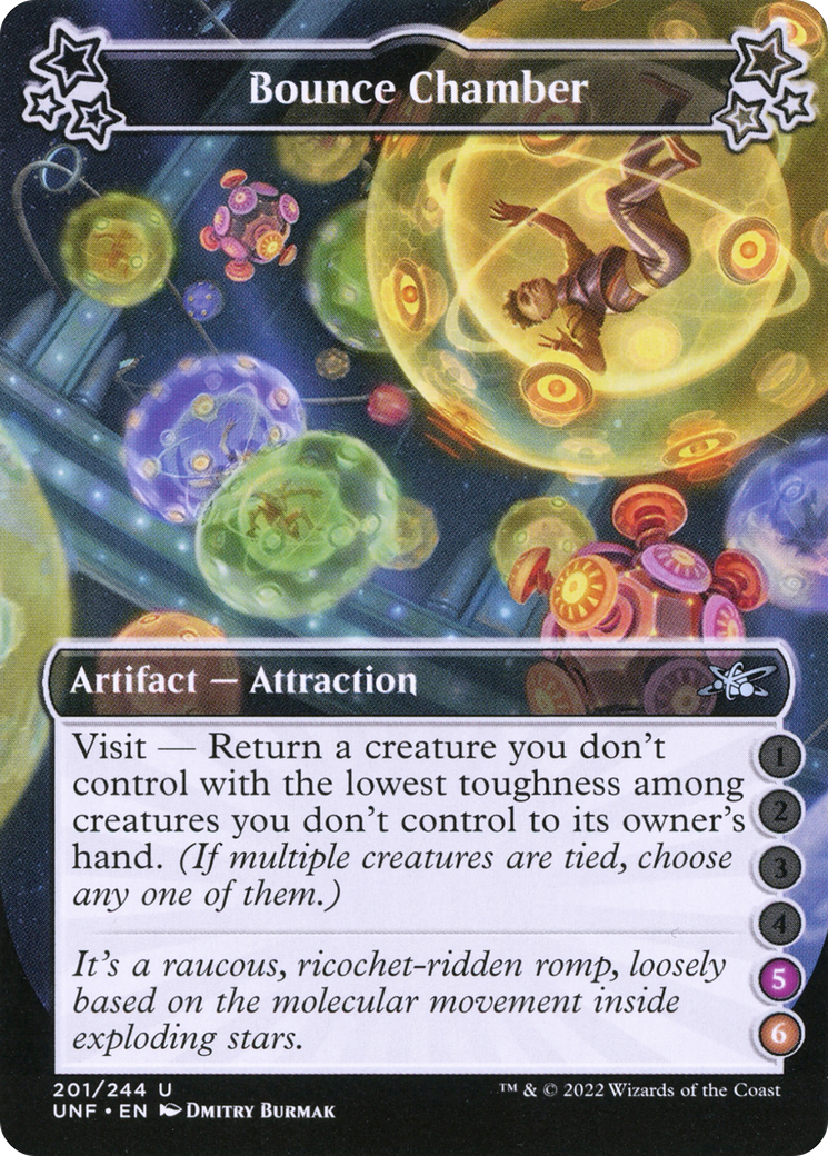 Bounce Chamber (UNF-201D) - Unfinity Foil - Premium MTG Single from Wizards of the Coast - Just $0.26! Shop now at Game Crave Tournament Store