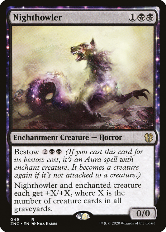 Nighthowler (ZNC-049) - Zendikar Rising Commander: (nyxtouched) - Premium MTG Single from Wizards of the Coast - Just $0.25! Shop now at Game Crave Tournament Store