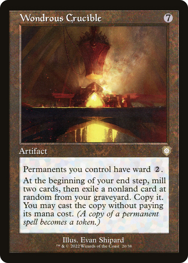 Wondrous Crucible (BRC-020) - The Brothers' War Commander - Premium MTG Single from Wizards of the Coast - Just $0.26! Shop now at Game Crave Tournament Store
