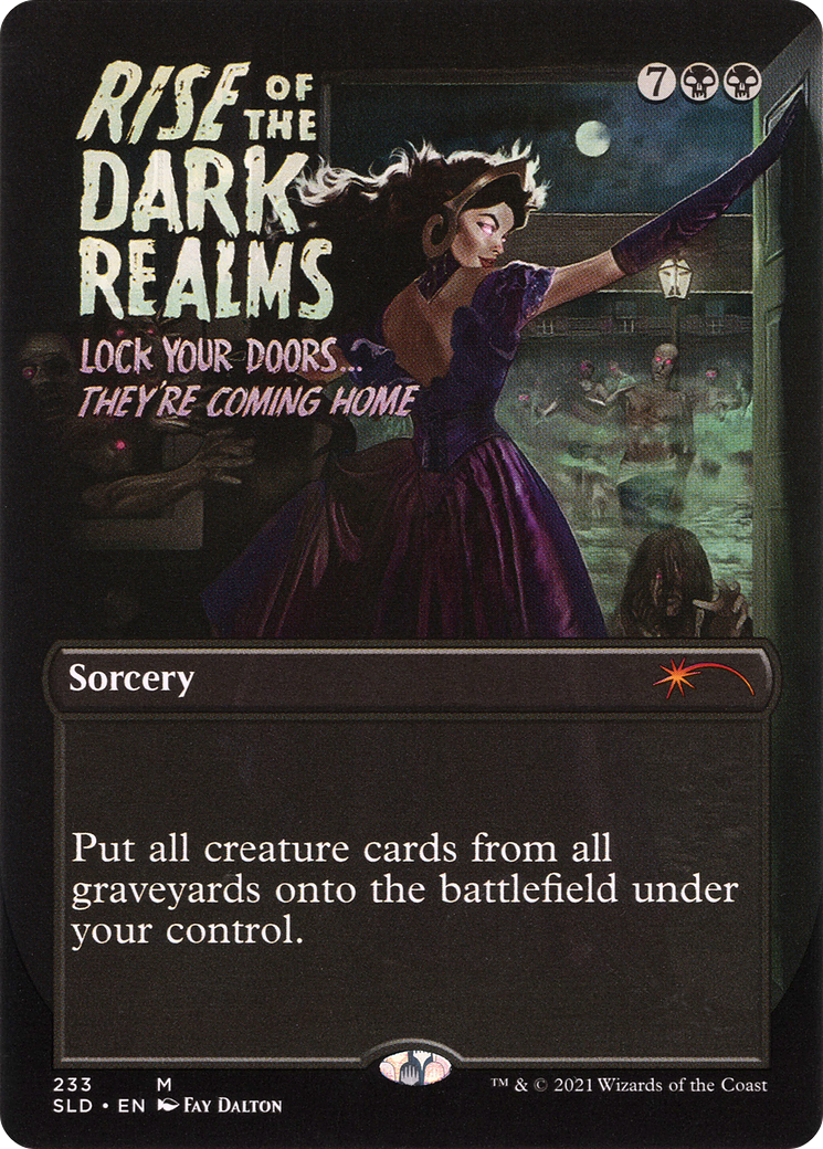 Rise of the Dark Realms (SLD-233) - Secret Lair Drop (Borderless) Foil - Premium MTG Single from Wizards of the Coast - Just $5.73! Shop now at Game Crave Tournament Store