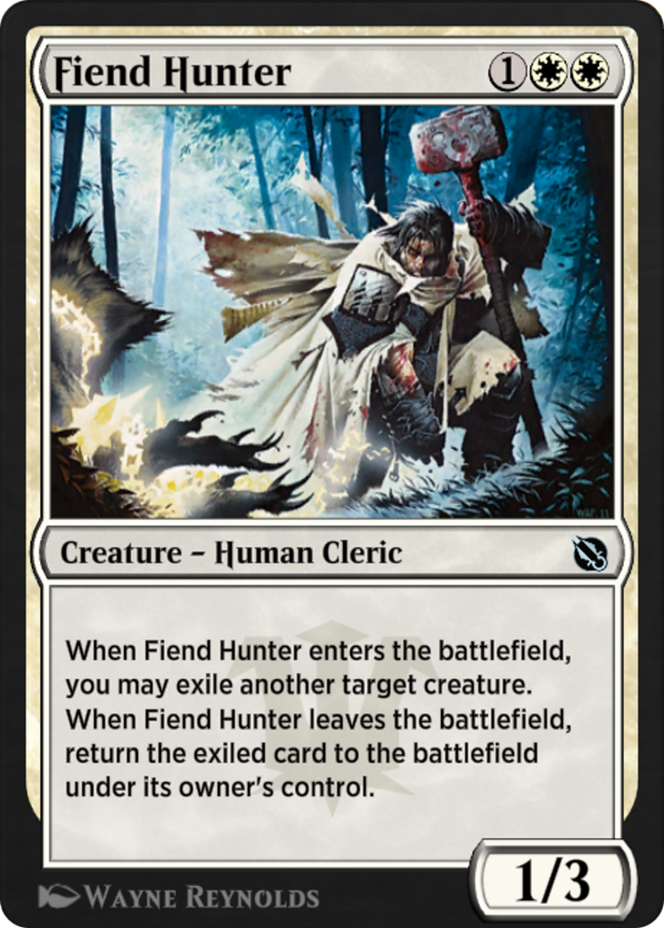 Fiend Hunter (SIS-008) - Shadows of the Past - Premium MTG Single from Wizards of the Coast - Just $0! Shop now at Game Crave Tournament Store
