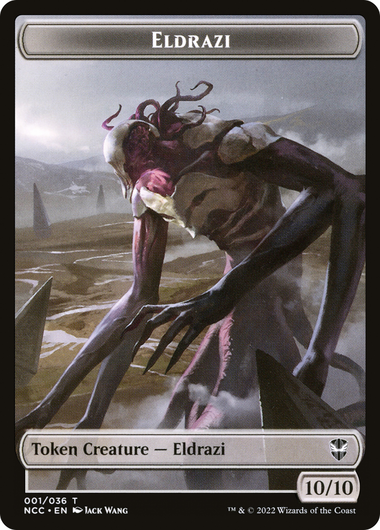 Eldrazi (TNCC-001) - New Capenna Commander Tokens - Premium MTG Single from Wizards of the Coast - Just $0! Shop now at Game Crave Tournament Store