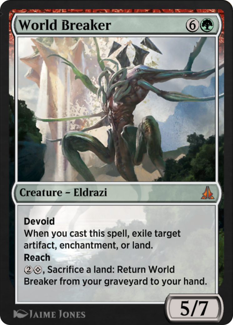 World Breaker (EA2-018) - Explorer Anthology 2 - Premium MTG Single from Wizards of the Coast - Just $0! Shop now at Game Crave Tournament Store