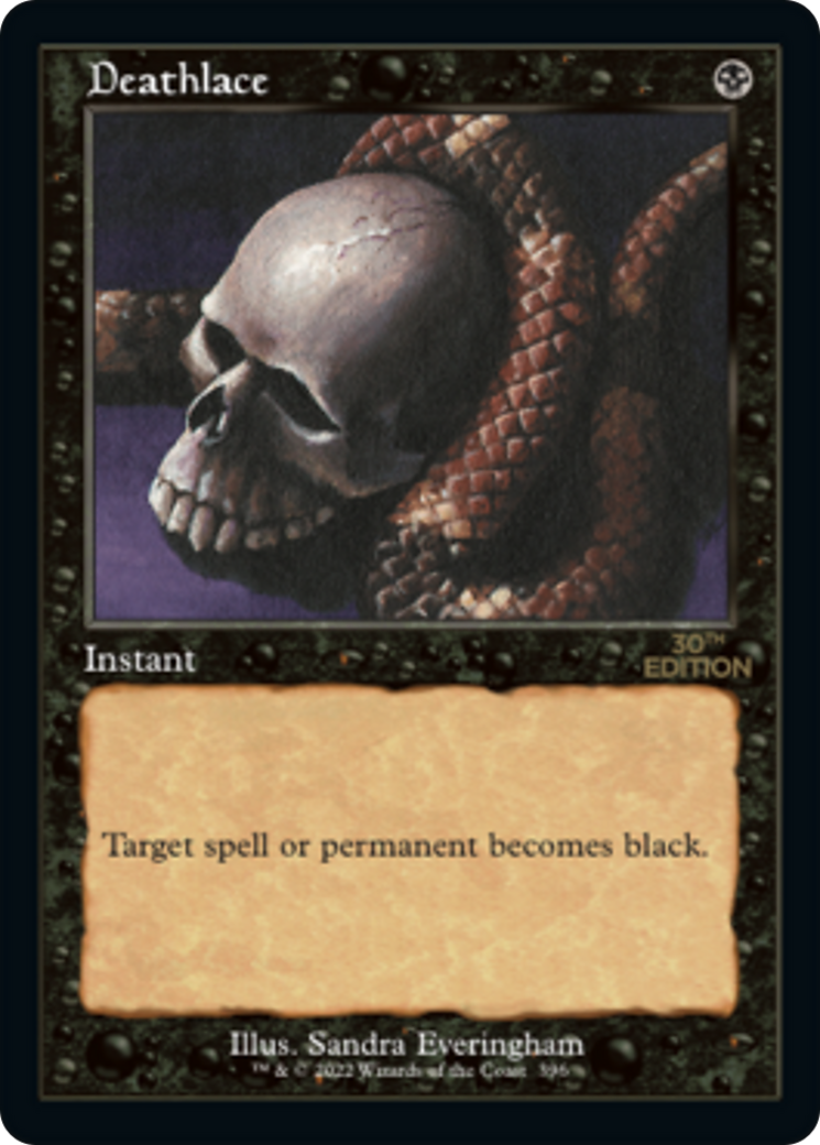 Deathlace (30A-396) - 30th Anniversary Edition - Premium MTG Single from Wizards of the Coast - Just $6.72! Shop now at Game Crave Tournament Store