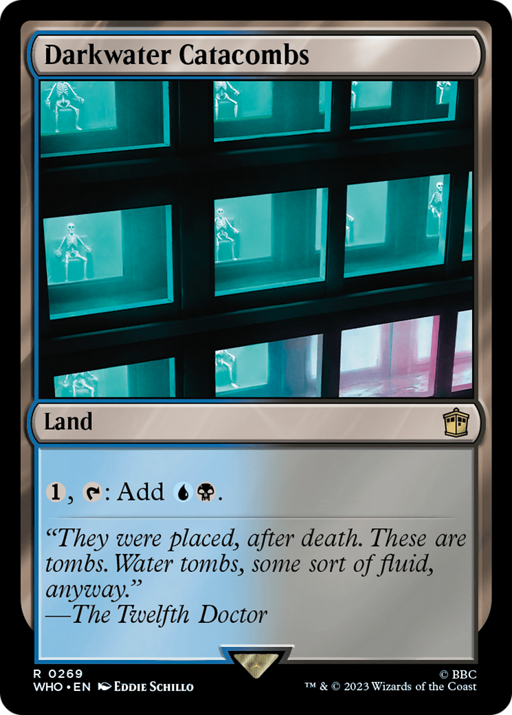 Darkwater Catacombs (WHO-269) - Doctor Who - Premium MTG Single from Wizards of the Coast - Just $0.08! Shop now at Game Crave Tournament Store