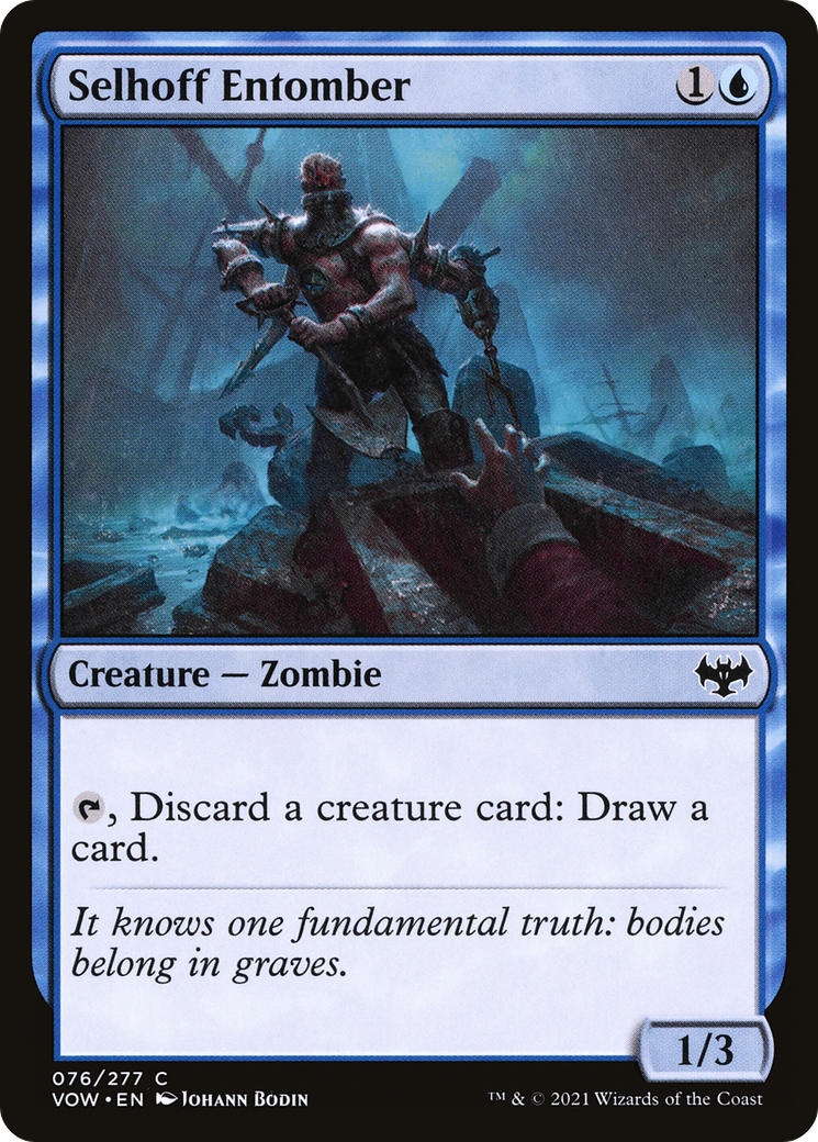 Selhoff Entomber (VOW-076) - Innistrad: Crimson Vow - Premium MTG Single from Wizards of the Coast - Just $0.08! Shop now at Game Crave Tournament Store