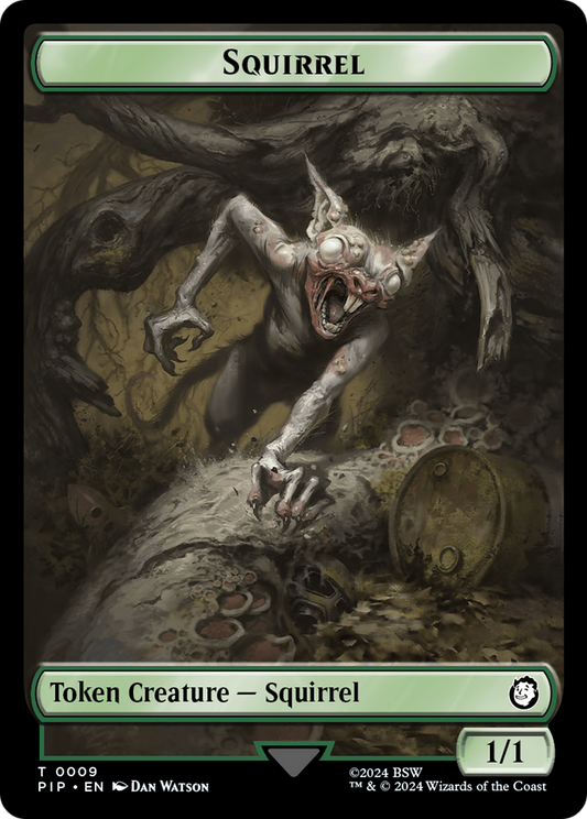 Squirrel (TPIP-009) - Fallout Tokens - Premium MTG Single from Wizards of the Coast - Just $0! Shop now at Game Crave Tournament Store