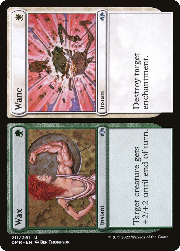 Wax // Wane (DMR-211) - Dominaria Remastered - Premium MTG Single from Wizards of the Coast - Just $0.25! Shop now at Game Crave Tournament Store