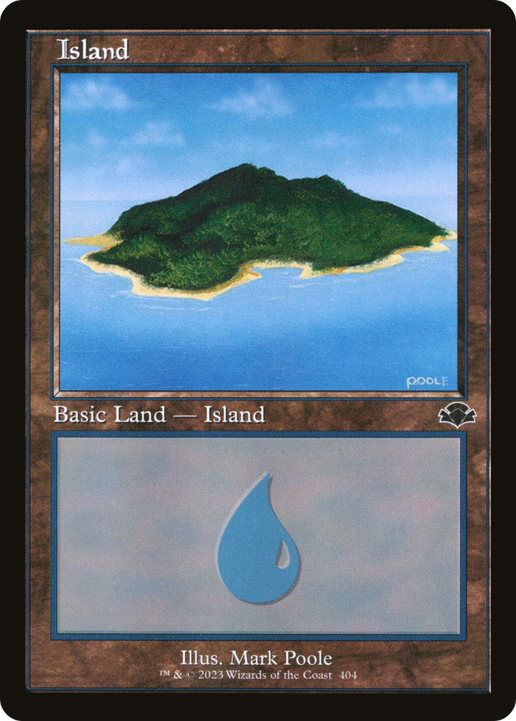 Island (DMR-404) - Dominaria Remastered - Premium MTG Single from Wizards of the Coast - Just $0.26! Shop now at Game Crave Tournament Store